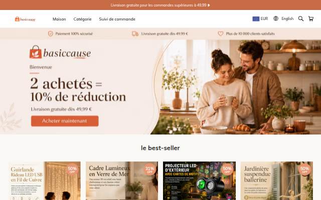 Basiccause storefront