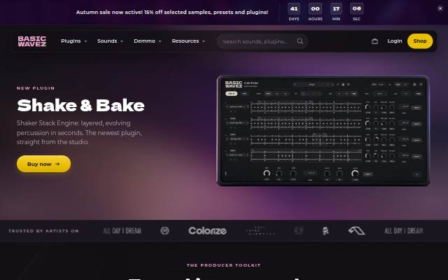 basicwavez.com storefront