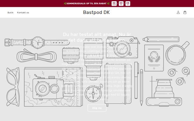 Bastpod DK storefront