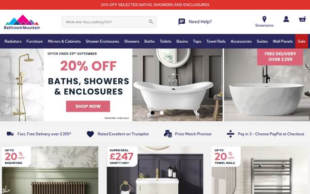 Bathroom Mountain storefront