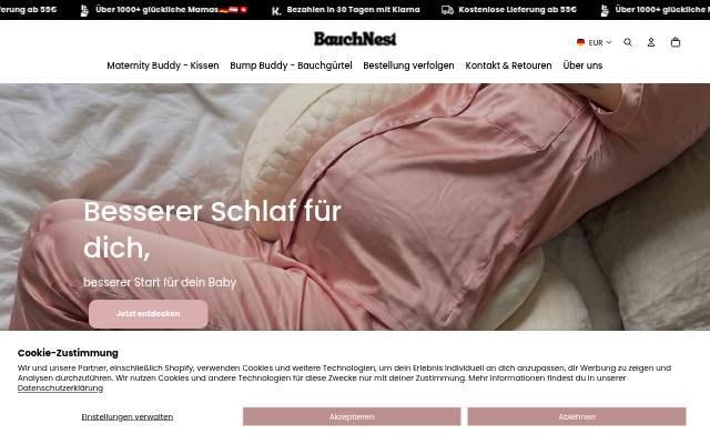 BauchNest storefront