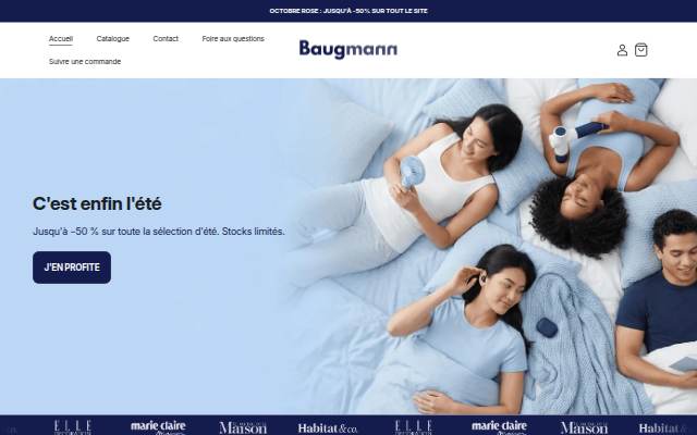 Startseite von BAUGMANN