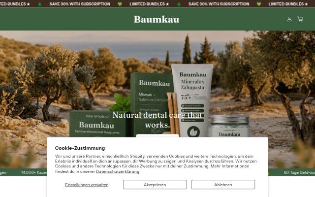 Baumkau storefront
