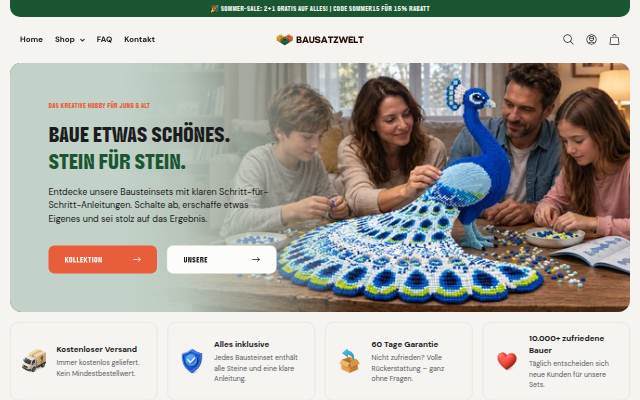 Bausatzwelt.de storefront