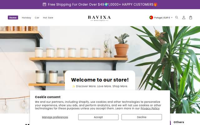 bavixa storefront