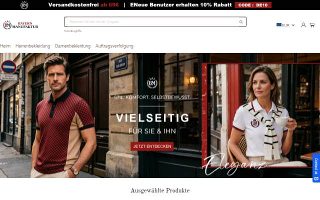 bayernmanufaktur storefront