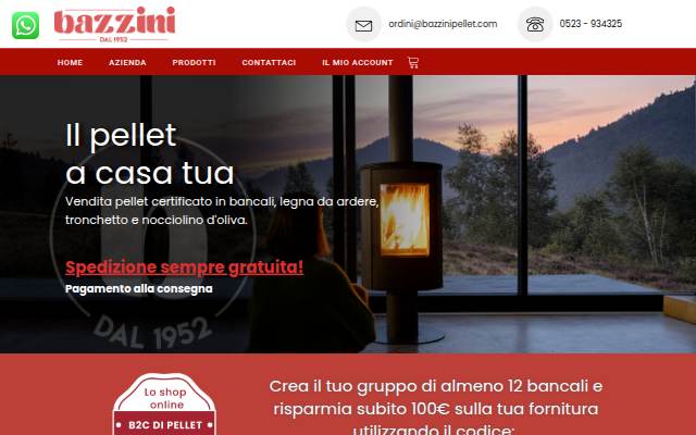 Bazzini Pellet storefront