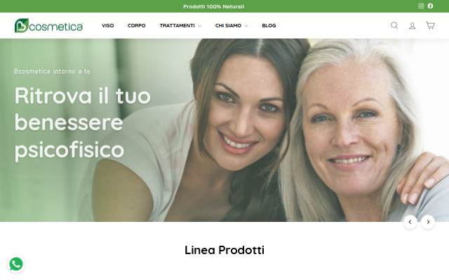 Bcosmetica | Armonia tra Natura e Scienza | Cosmetici Naturali storefront