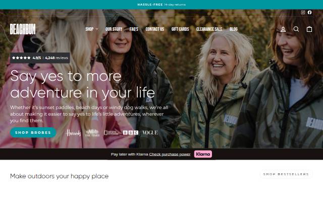 BEACHBUM® storefront