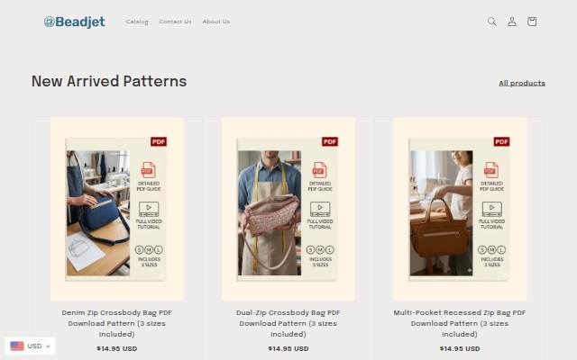 Beadjet storefront