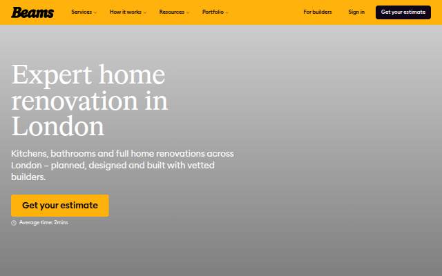Beams | Kitchen, Bathroom &amp; Home Renovations London storefront