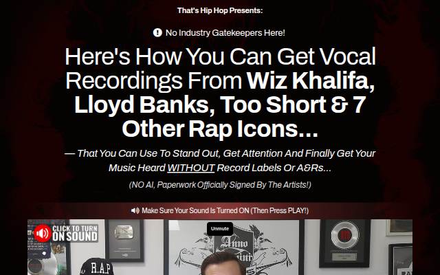 Startseite von The Hooks Pack 2