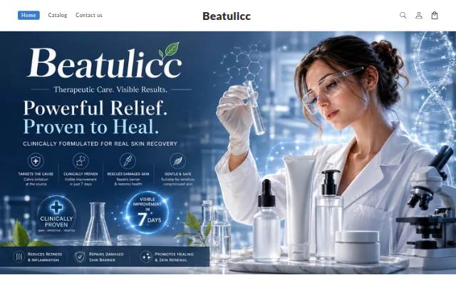 Beatulicc storefront