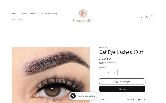 Beaunelle storefront