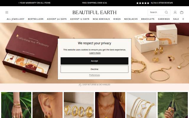 Montra da Beautiful Earth US