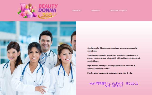 Montra da Beauty donna 365