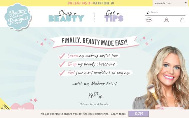 Beauty and the Boutique storefront