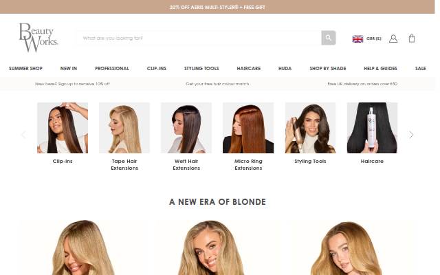 Montra da BeautyWorks