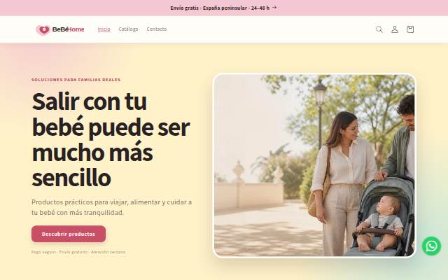 BebeHome storefront