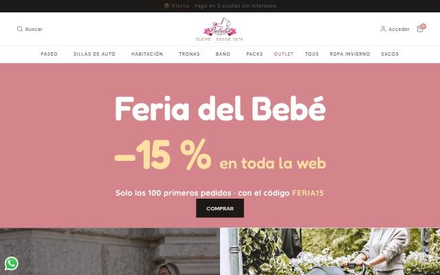 BEBELIN ELCHE storefront