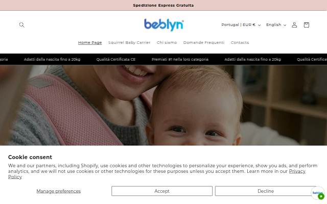 Beblyn storefront