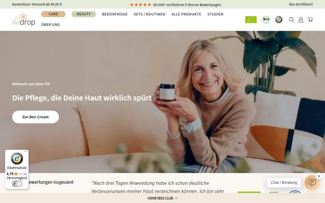 bedrop.de storefront
