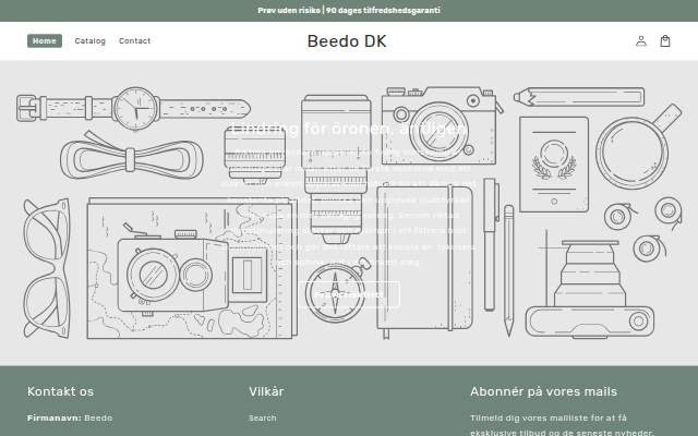 Beedo DK storefront