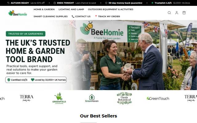 BeeHomie storefront