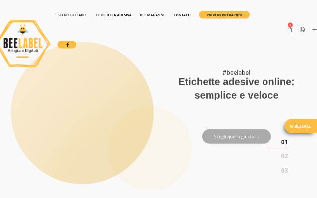 Stampa Etichette Adesive Personalizzate Online storefront