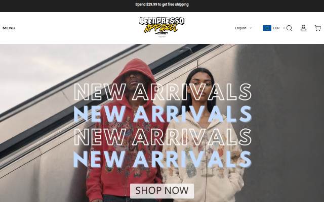 beenpressd storefront