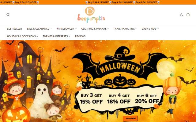 Beepumpkin™ storefront