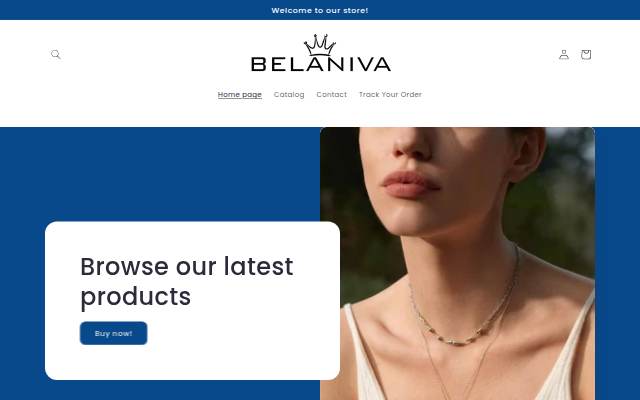 Belaniva - United Kingdom storefront