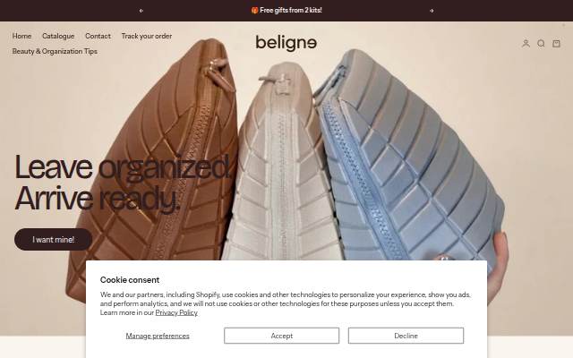 beligne storefront
