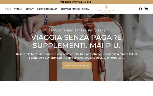 BELLAGIOBAG™ storefront