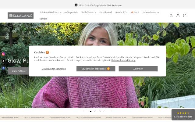 🧶 BellaLana storefront