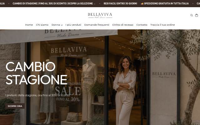 Bellaviva storefront
