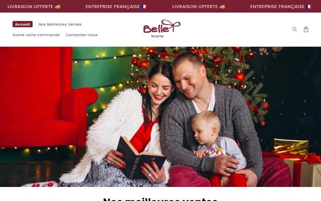 Belle Surprise storefront