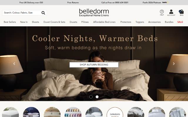 Bed Linen storefront