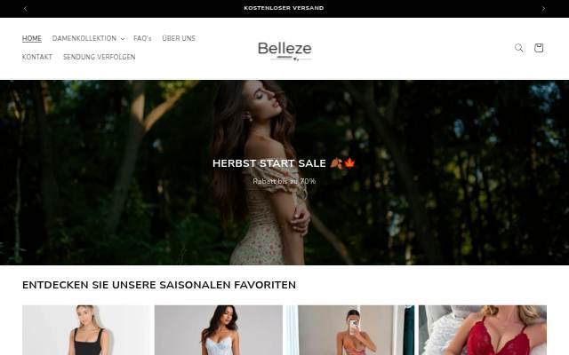 Belleze München storefront