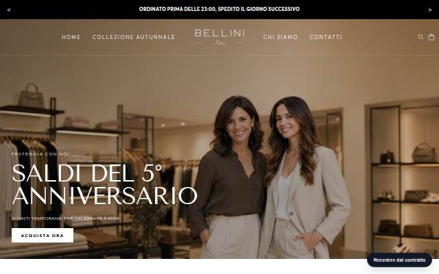 Bellini Firenze storefront