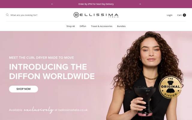 Bellissima Italia storefront