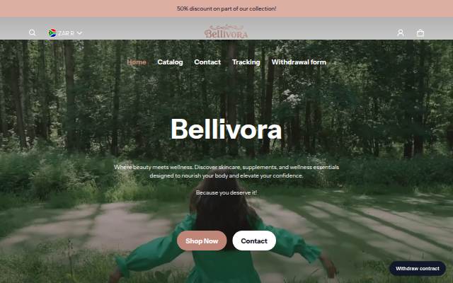 Bellivora storefront