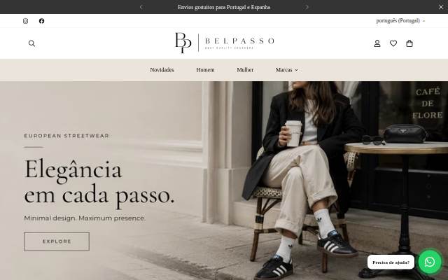 BELPASSO storefront