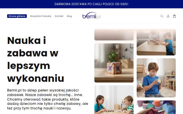 Bemli.pl storefront