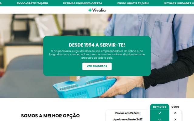 PT Bemvida storefront