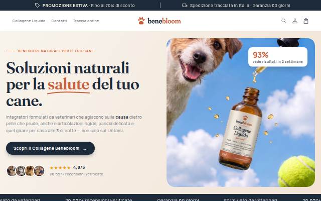 BeneBloom storefront