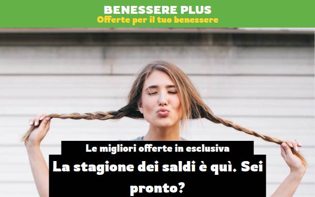Benessere Plus  – Tutti i prodotti del mondo Beauty storefront