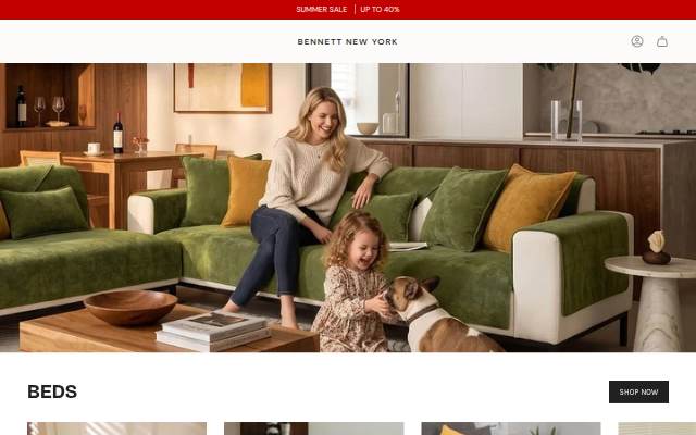 Bennett New York storefront