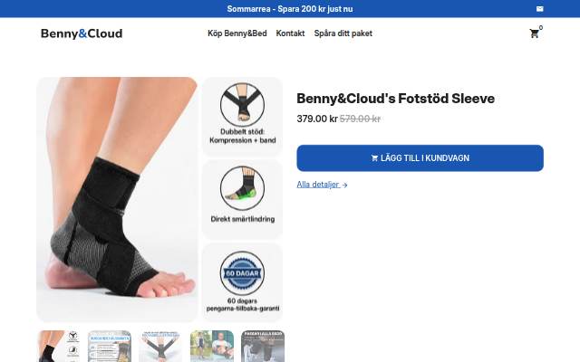 Benny&amp;Cloud storefront