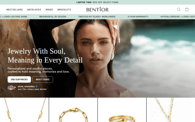 Bentior storefront